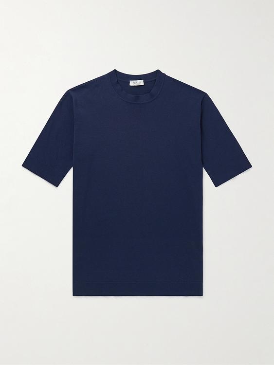 Dark blue t-shirt from De Petrillo