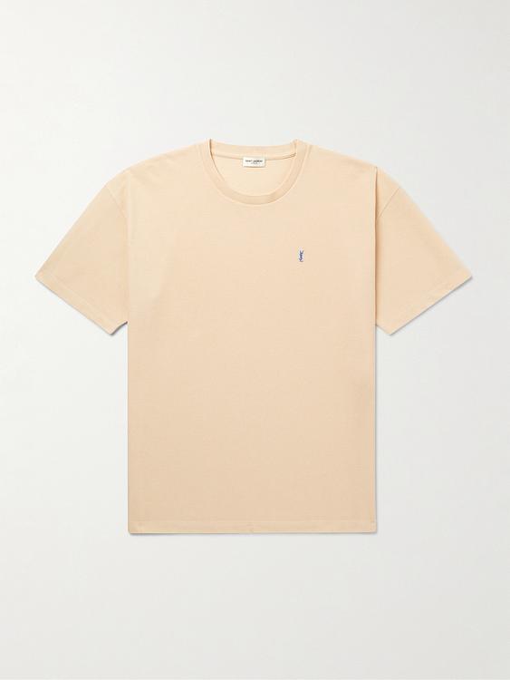 Peach t-shirt from Saint Laurent