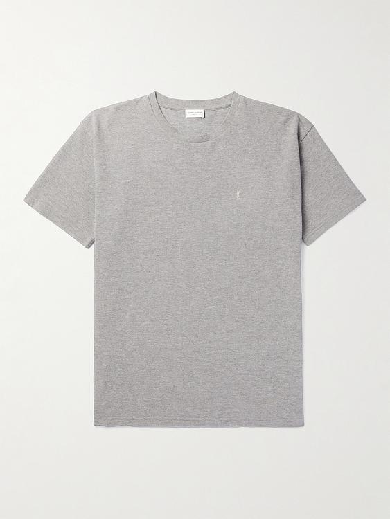Grey t-shirt from Saint Laurent