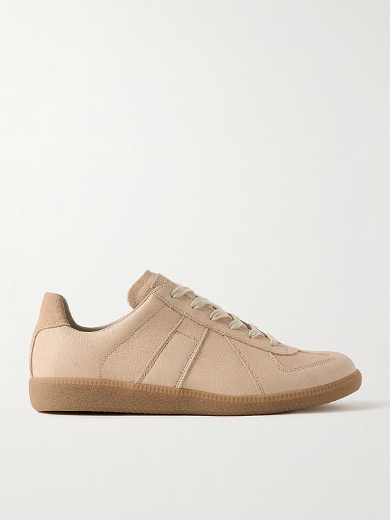 Taupe sneakers from Maison Margiela