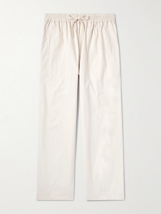 White casual trousers from Umit Benan B+