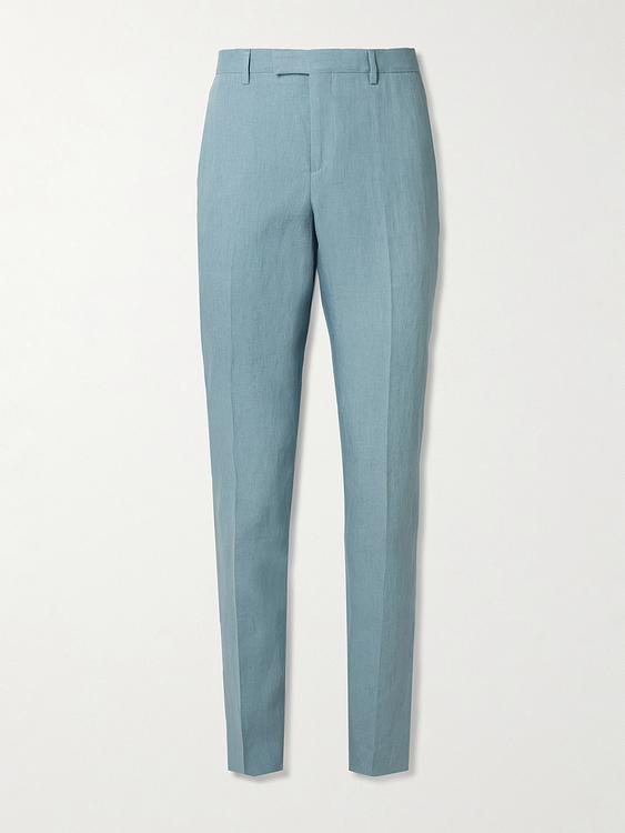 Blue suit trousers from Paul Smith