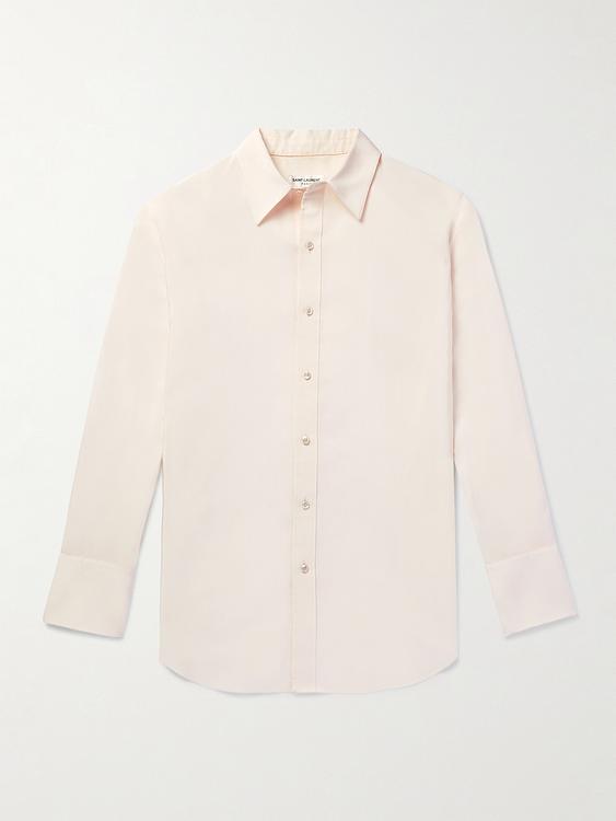 White casual shirt from Saint Laurent
