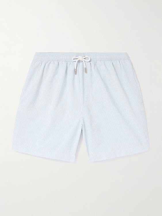 White swim shorts from Mr P.