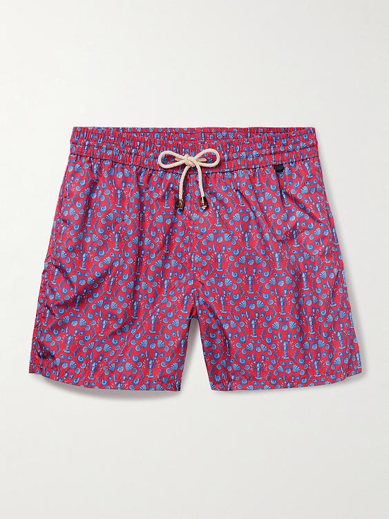 Multicolor swim shorts from Rubinacci