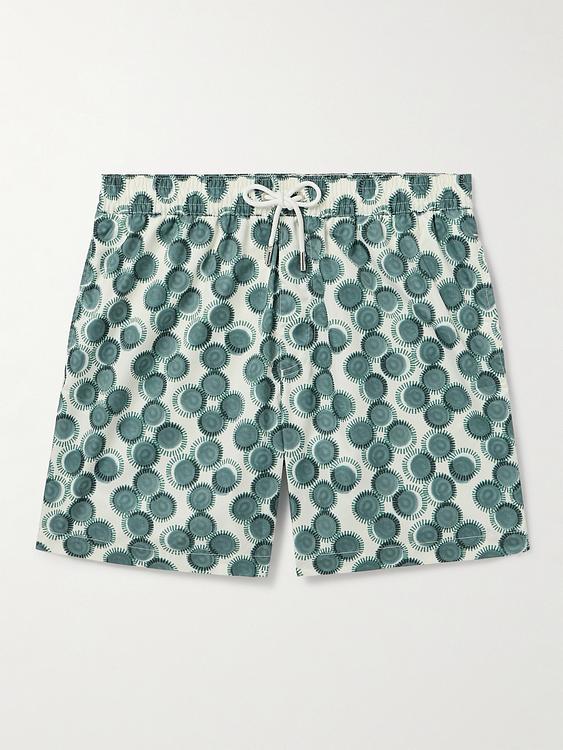 Dark grey swim shorts from Mr P.