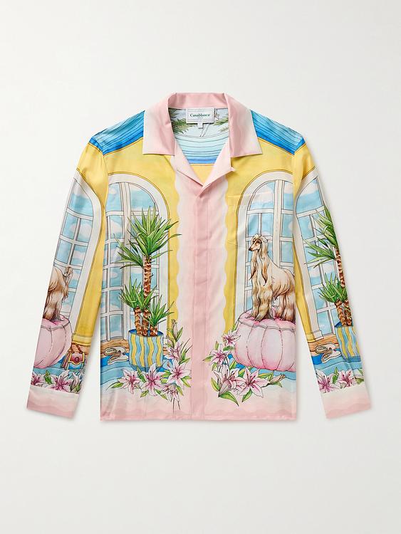 White casual shirt from Casablanca