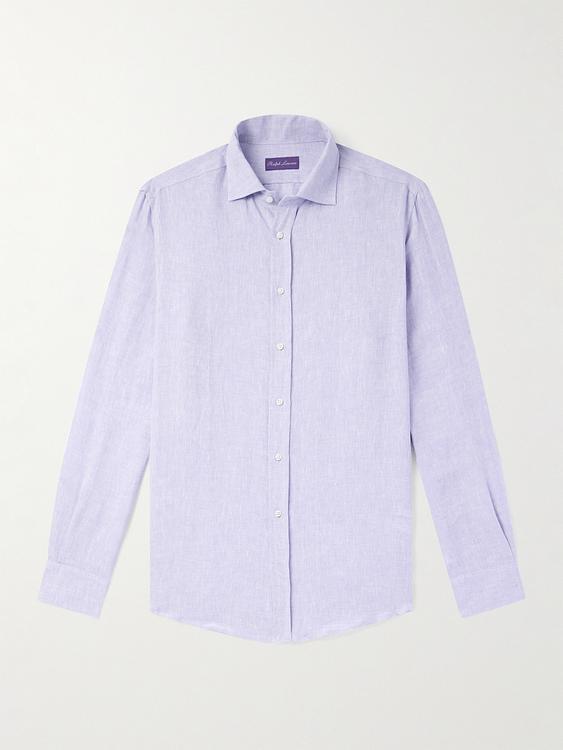 Light purple casual shirt from Ralph Lauren Purple Label