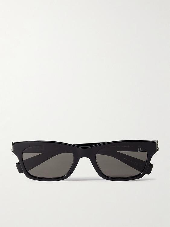 Black d-frame sunglasses from Dunhill