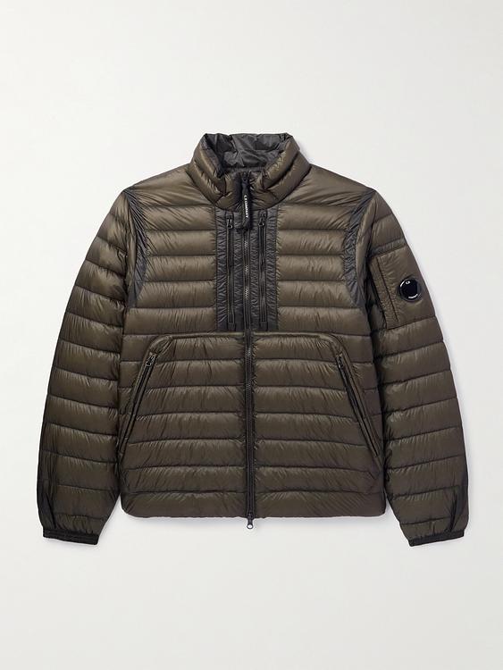 Dark brown down jacket from C.P. Company