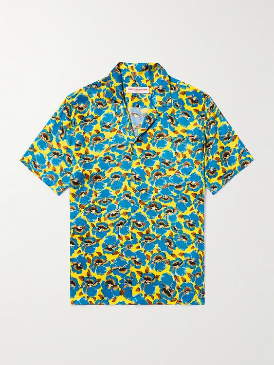 Multicolor short sleeve shirt from Orlebar Brown