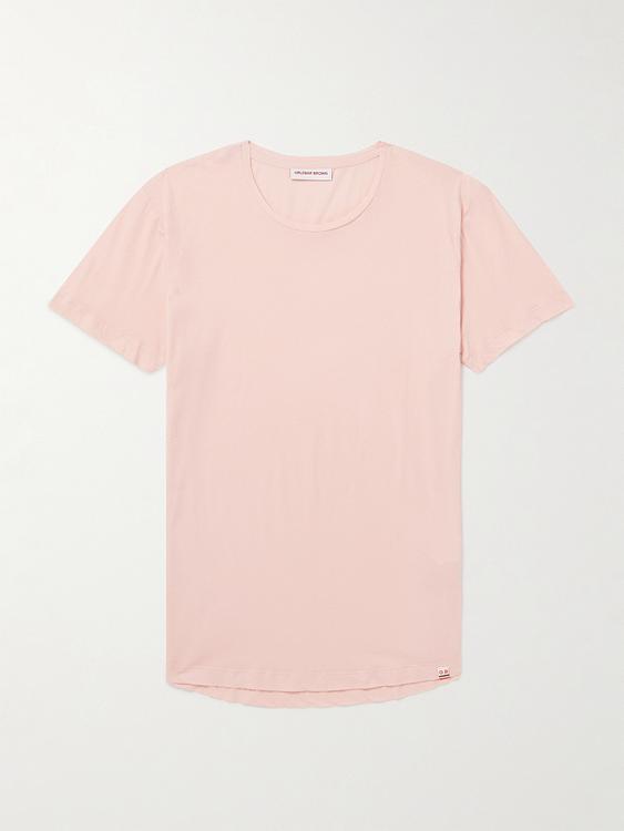 Light pink t-shirt from Orlebar Brown