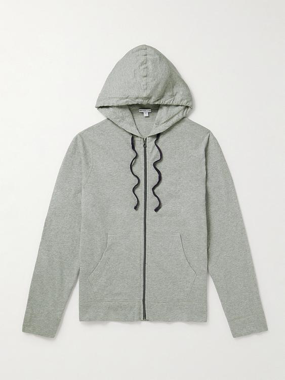 Grey hooded sweatshirt from James Perse