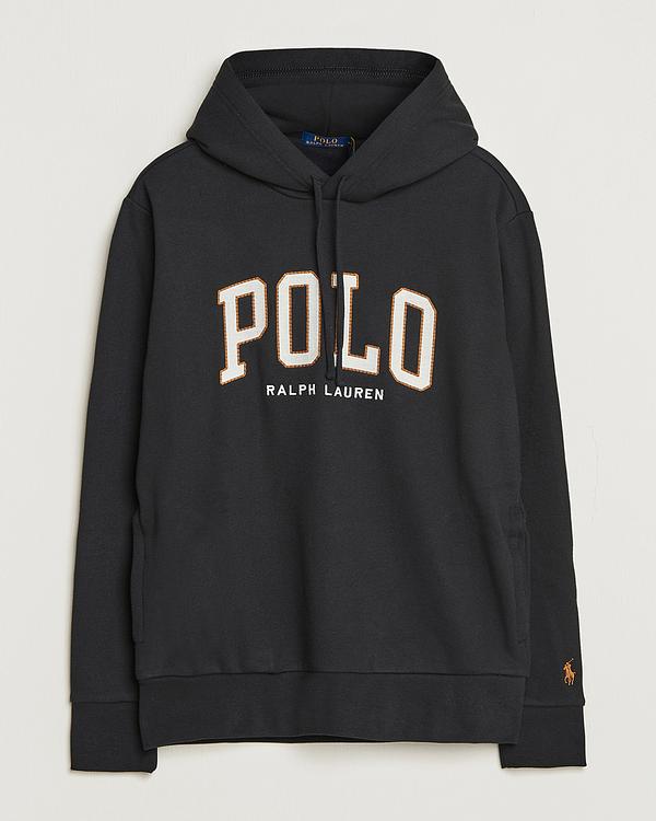 Print black hooded sweatshirt from Polo Ralph Lauren