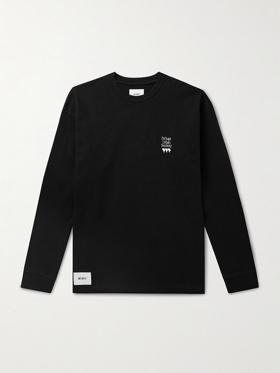Print black sweatshirt from Wtaps®