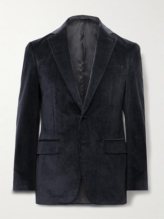 Black suit jacket from Canali