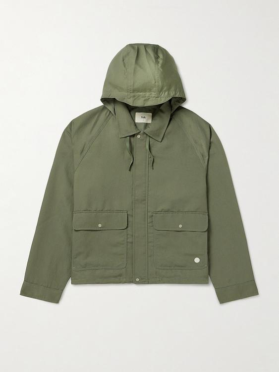 Taupe casual jacket from Folk