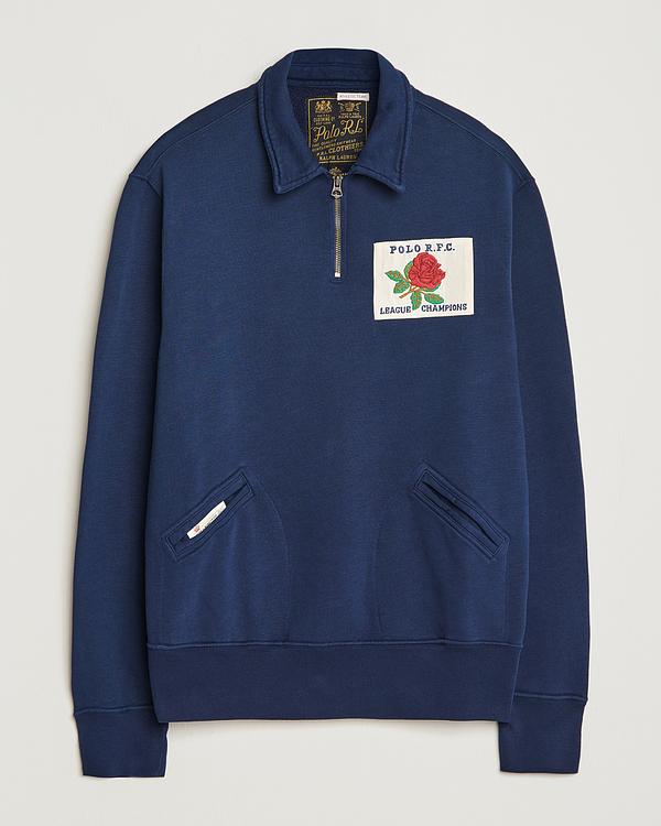 Print dark blue hooded sweatshirt from Polo Ralph Lauren