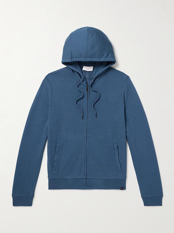 Dark blue hooded sweatshirt from Derek Rose