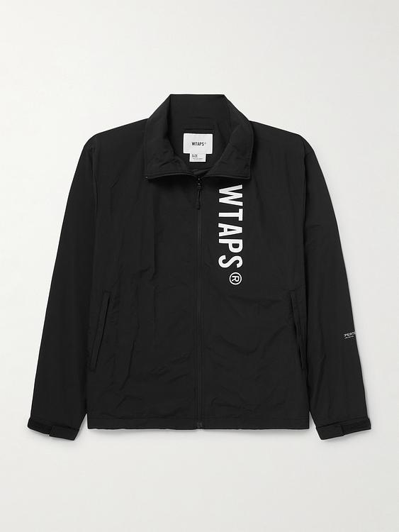Print black casual jacket from Wtaps®