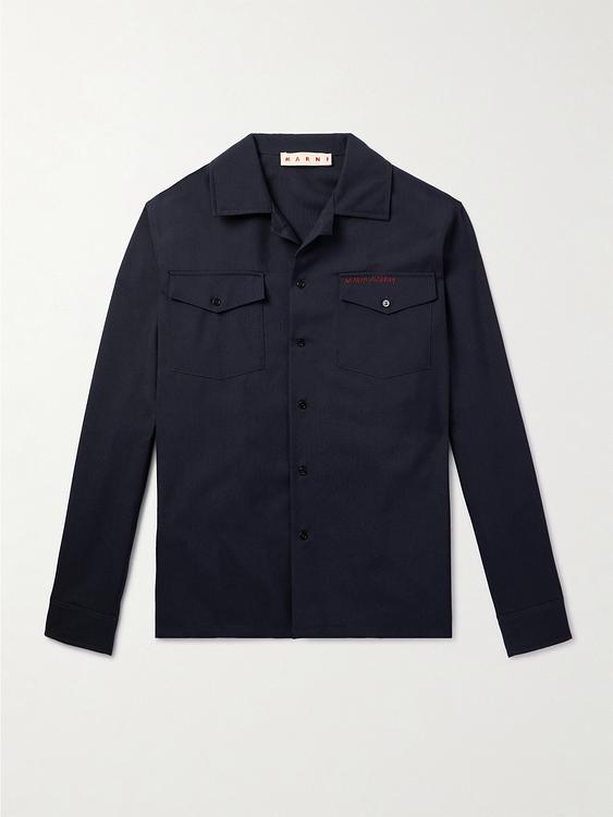 Black casual shirt from Marni