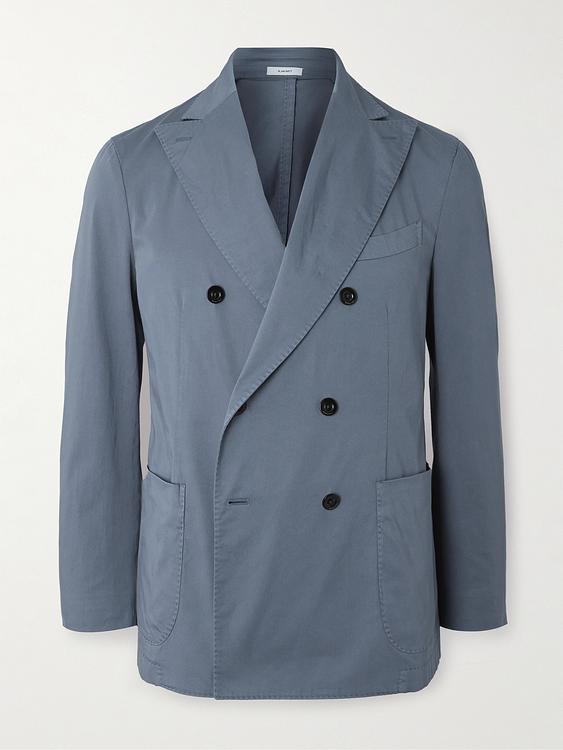 Blue coat from Boglioli