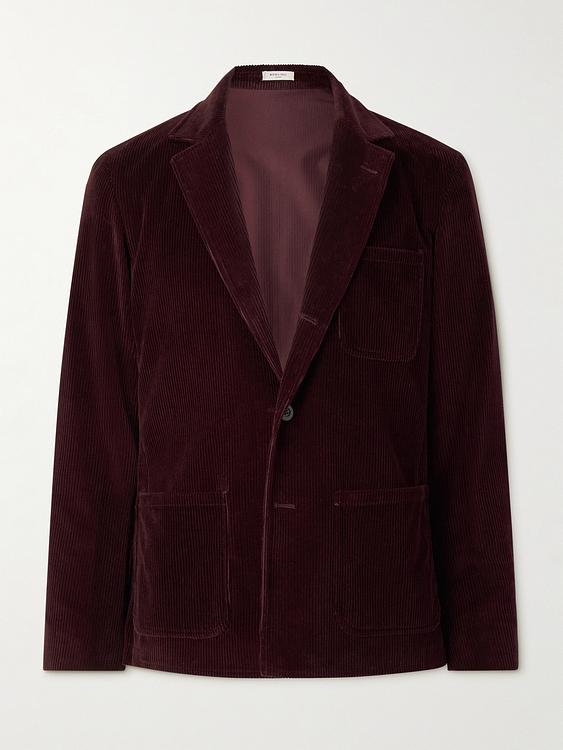 Dark brown blazer from Boglioli