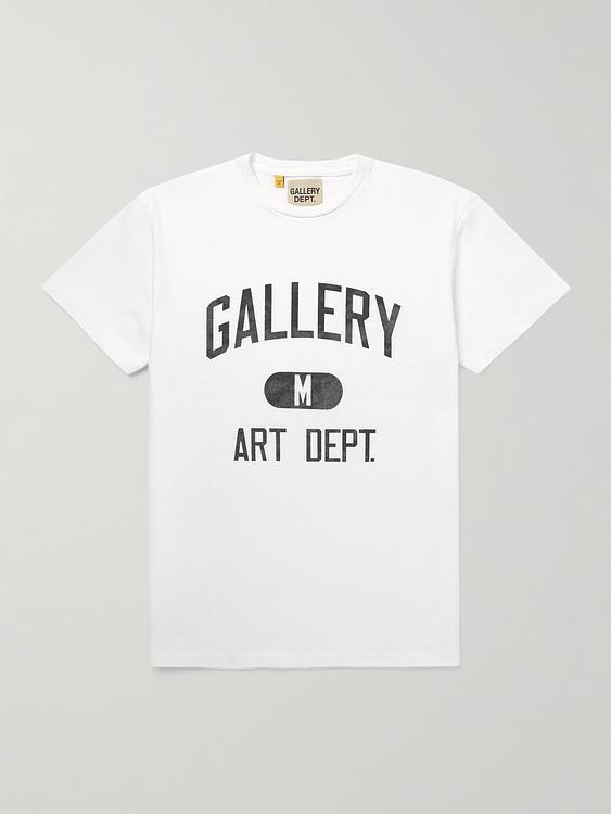 Print white t-shirt from Gallery Dept.