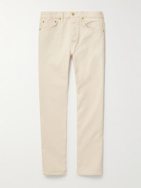 Beige chinos from Sid Mashburn