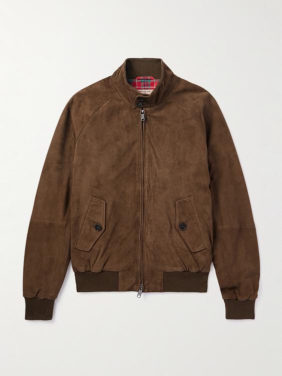 Brown casual jacket from Baracuta