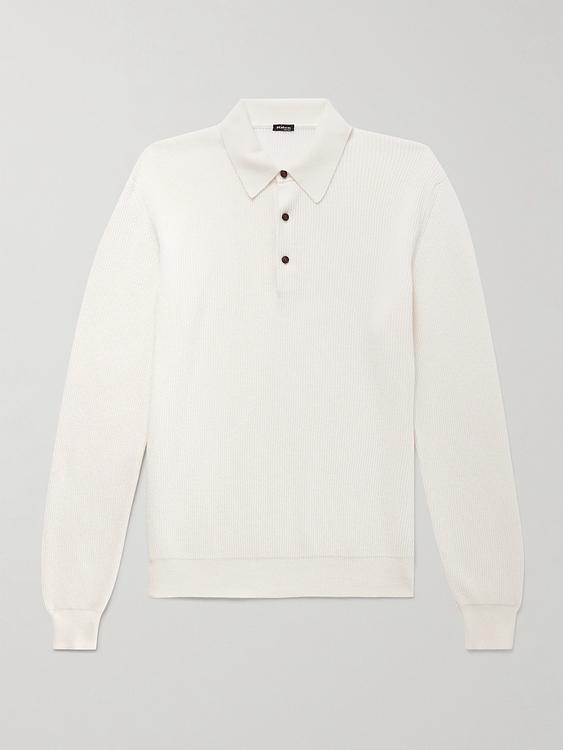 White casual shirt from Kiton