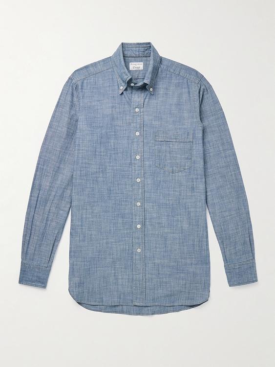 Blue casual shirt from Kingsman