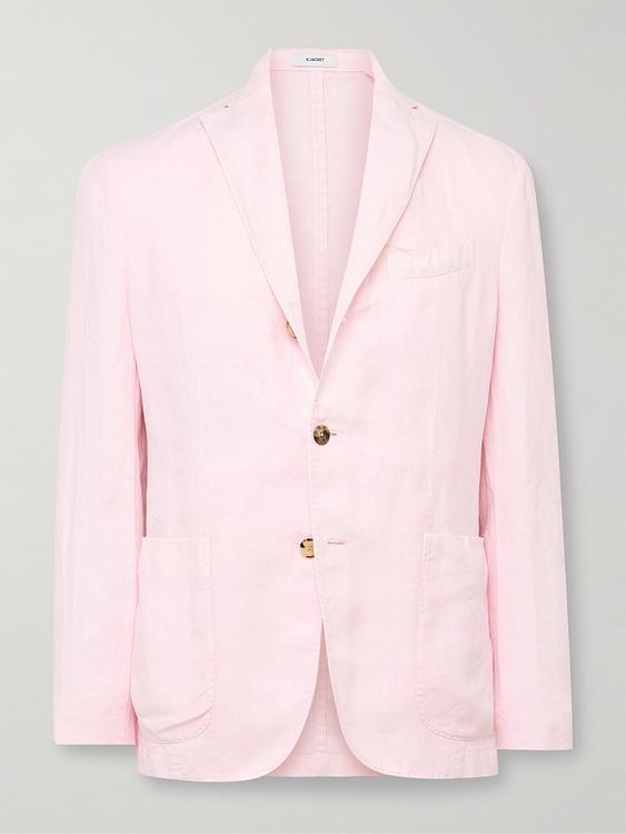 Light pink suit jacket from Boglioli
