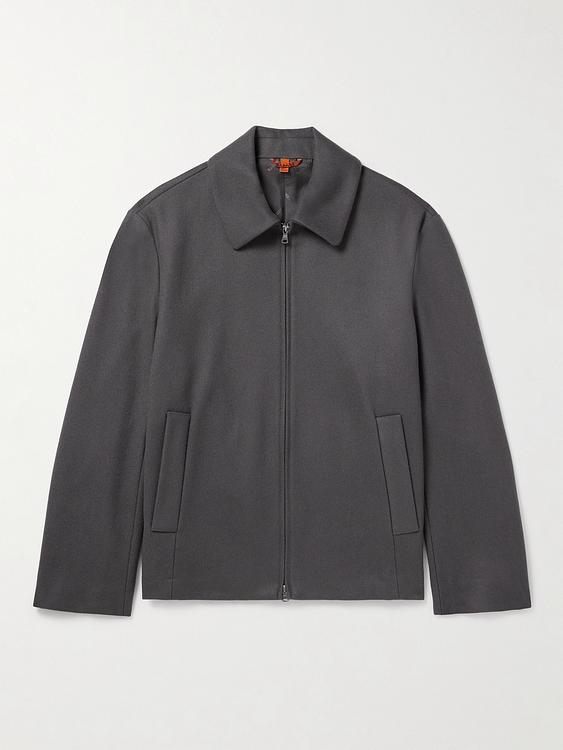 Dark grey casual jacket from Barena