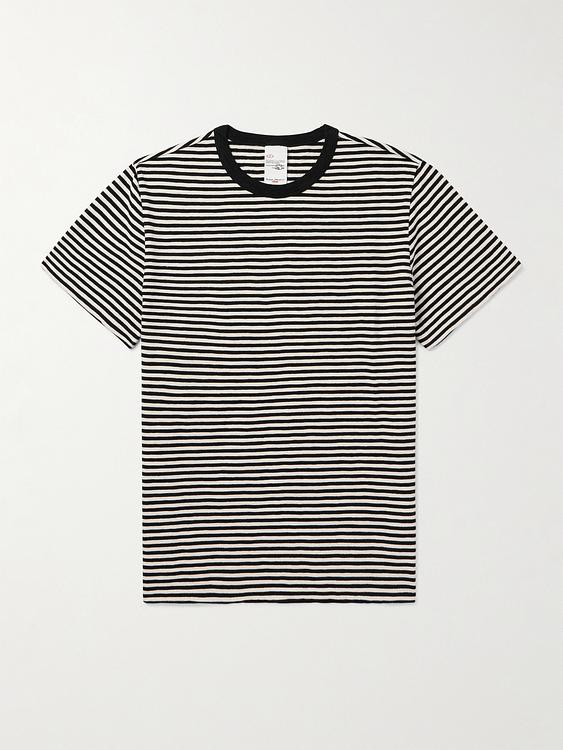 Striped black t-shirt from Nudie Jeans