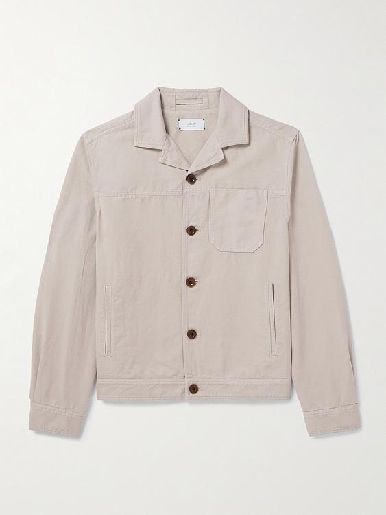 Beige casual jacket from Mr P.