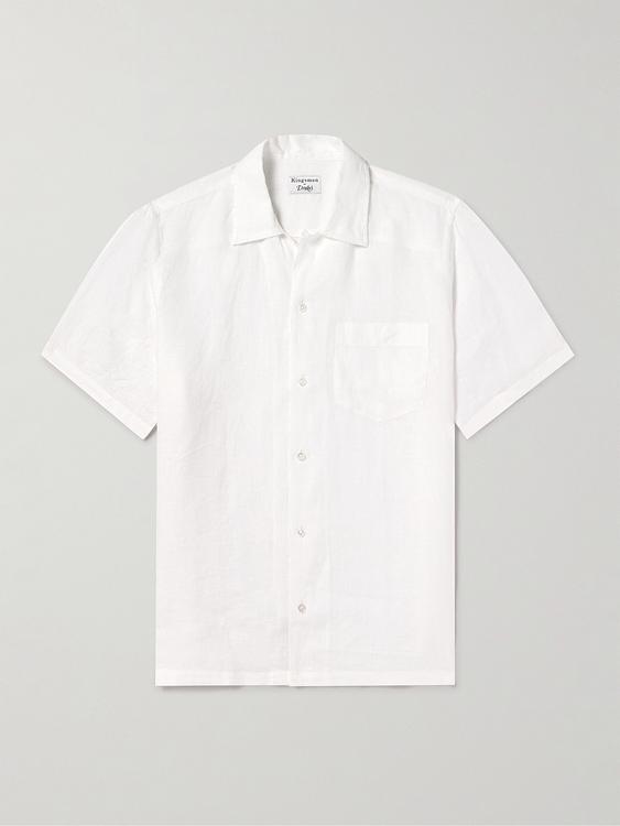 White short sleeve shirt from Kingsman