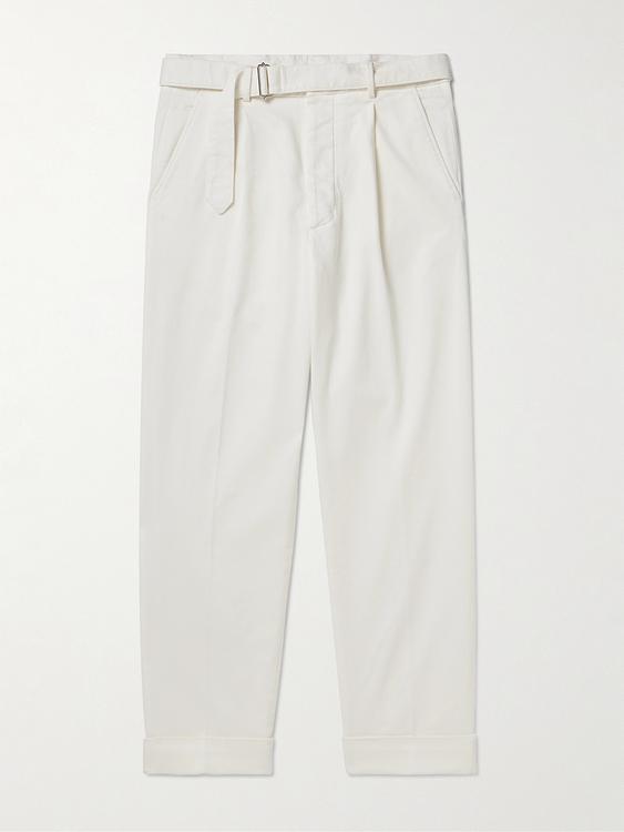 White casual trousers from Officine Générale