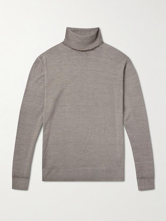 Grey turtleneck from Barena
