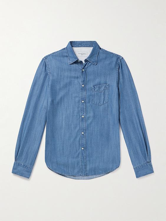 Blue casual shirt from Officine Générale