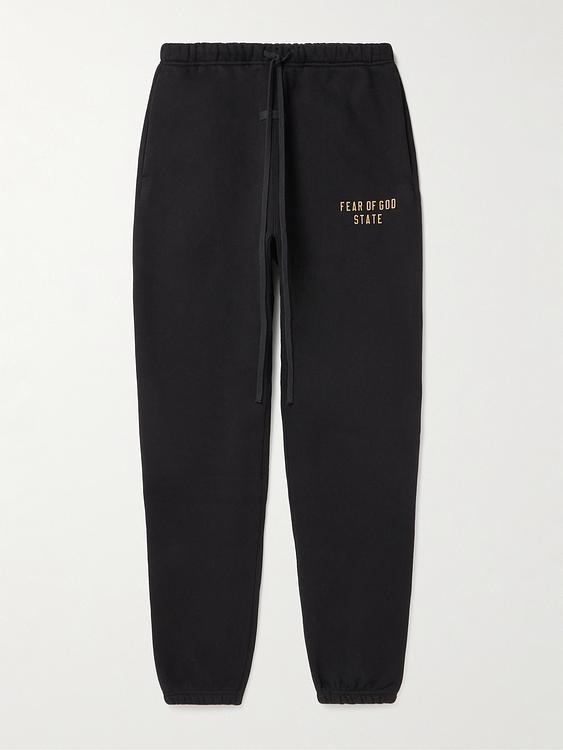 Print black sweatpants from Fear Of God Essentials