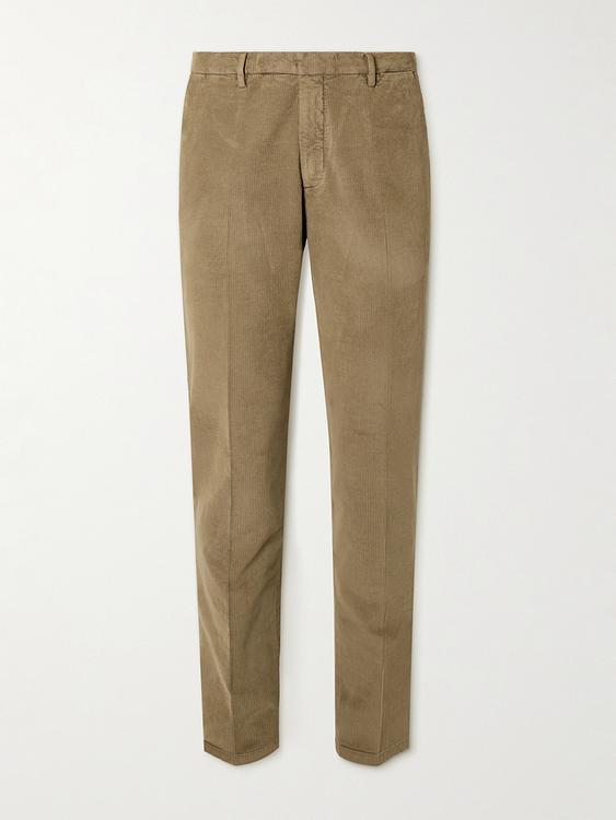 Brown chinos from Boglioli