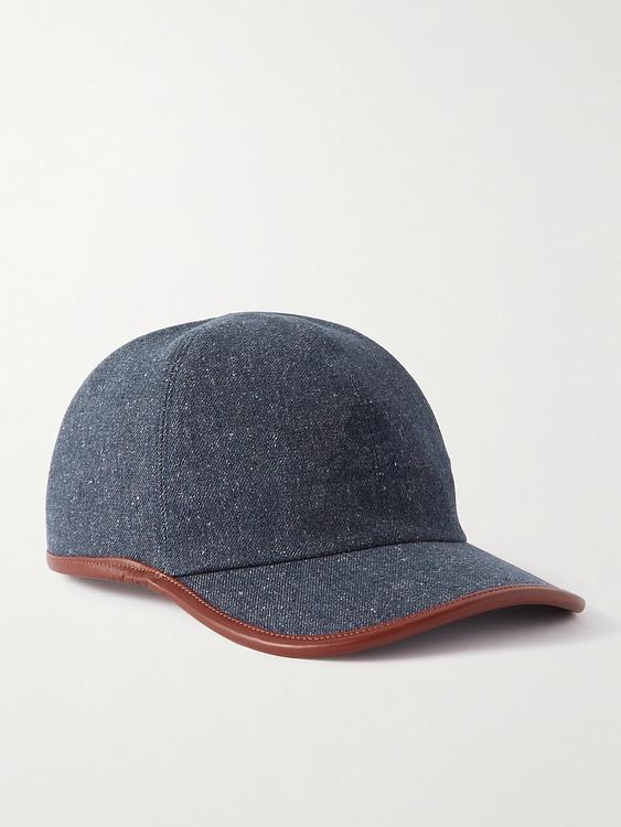 Dark grey cap from Loro Piana