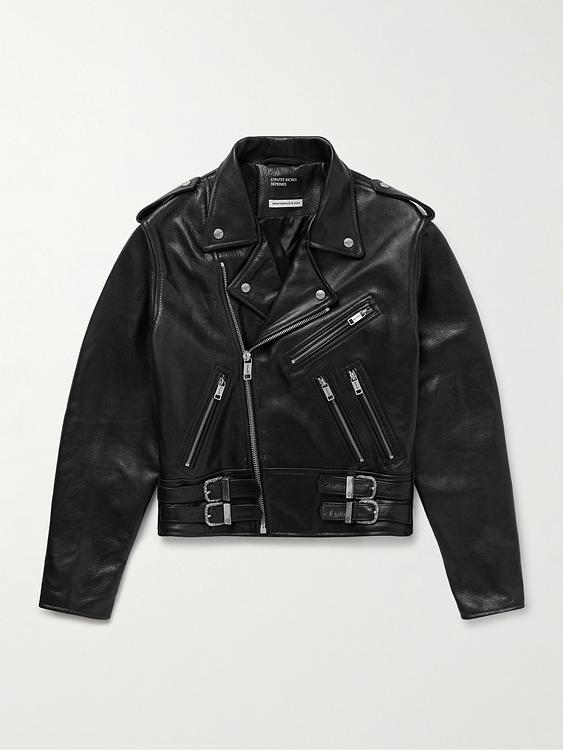 Black leather jacket from Enfants Riches Déprimés