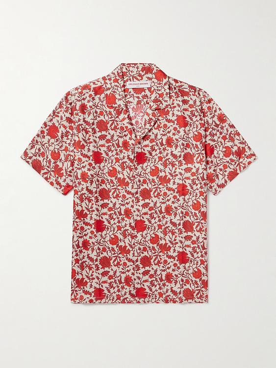 Multicolor short sleeve shirt from Orlebar Brown