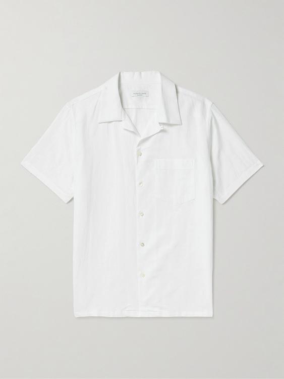 White short sleeve shirt from Richard James