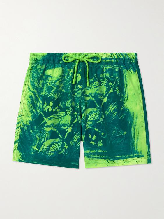 Teal swim shorts from Loewe
