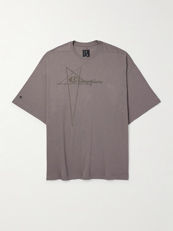 Grey t-shirt from Rick Owens