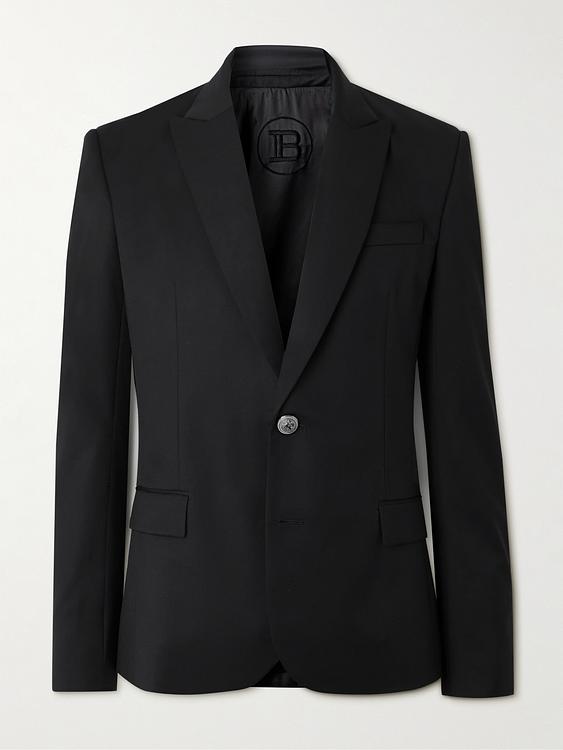 Black blazer from Balmain