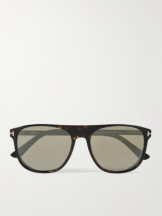 Dark brown d-frame sunglasses from Tom Ford